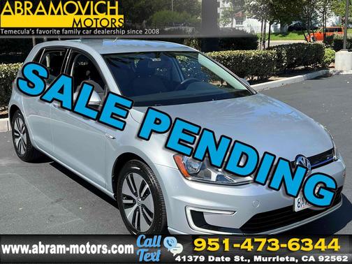 2016 Volkswagen e-Golf SE