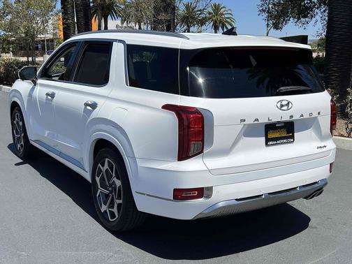 Hyper White 2022 Hyundai PALISADE Calligraphy