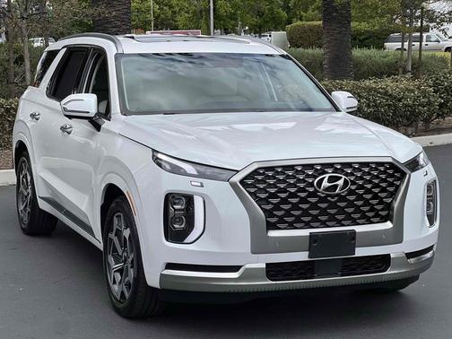 Hyper White 2022 Hyundai PALISADE Calligraphy