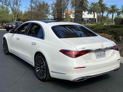 MANUFAKTUR Diamond White 2022 Mercedes-Benz S-Class 4MATIC