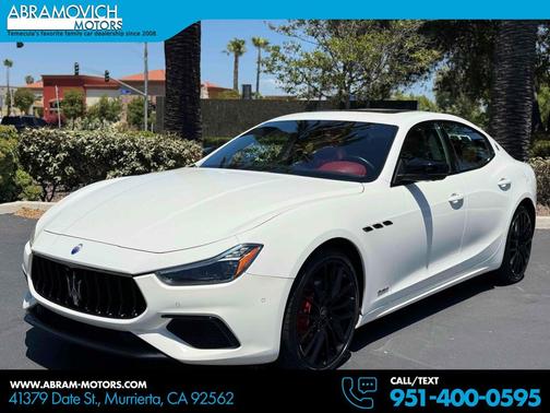Bianco 2021 Maserati Ghibli S GranSport
