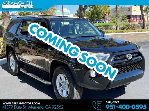 Black 2014 Toyota 4Runner SR5 Premium
