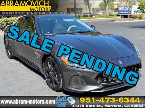 2018 Maserati GranTurismo Sport