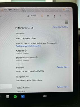 2022 Tesla Model 3 Standard Range