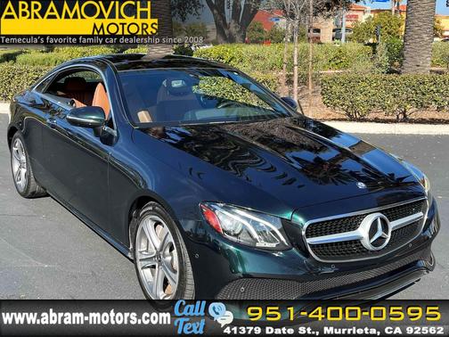 2018 Mercedes-Benz E-Class RWD Coupe