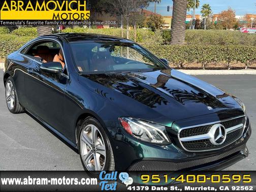 2018 Mercedes-Benz E-Class RWD Coupe