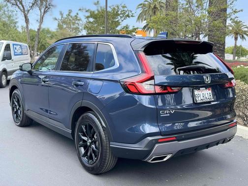 Canyon River Blue Metallic 2025 Honda CR-V Hybrid Sport FWD