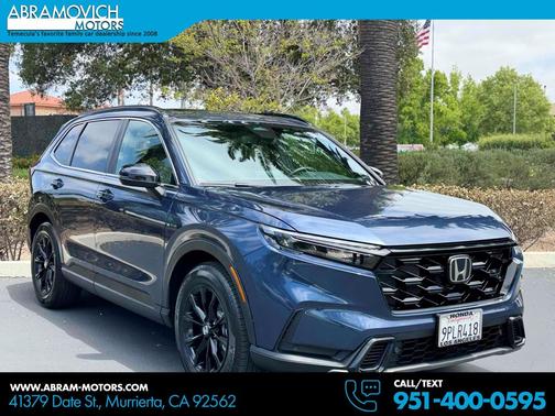 Canyon River Blue Metallic 2025 Honda CR-V Hybrid Sport FWD