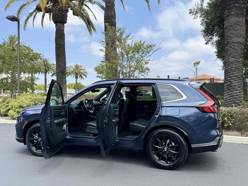 Canyon River Blue Metallic 2025 Honda CR-V Hybrid Sport FWD