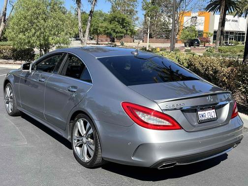 Palladium Silver Metallic 2015 Mercedes-Benz CLS-Class CLS 550