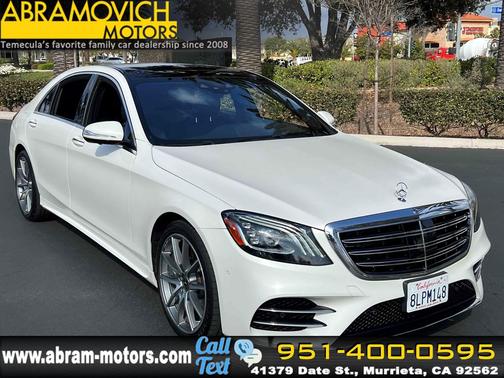 2019 Mercedes-Benz S-Class Sedan - DRIVER ASSISTANCE PKG - AMG LINE EXTERIOR