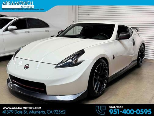 Pearl White 2014 Nissan 370Z NISMO
