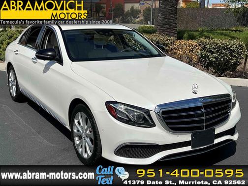 Polar White 2017 Mercedes-Benz E-Class RWD Sedan