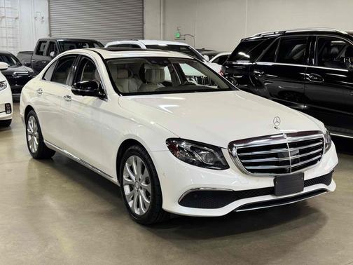 Polar White 2017 Mercedes-Benz E-Class RWD Sedan
