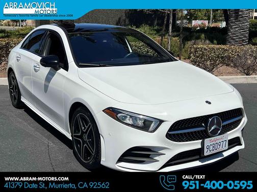 Polar White 2022 Mercedes-Benz A-Class Sedan - PREMIUM PACKAGE - AMG LINE