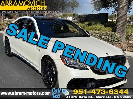 2020 Mercedes-Benz AMG S 63 4MATIC