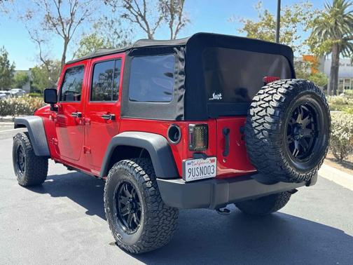 Firecracker Red Clear Coat 2015 Jeep Wrangler Unlimited Sport