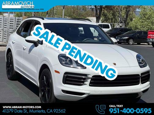 White 2019 Porsche Cayenne Cayenne