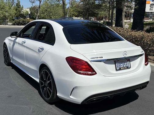 Polar White 2018 Mercedes-Benz AMG C 43 4MATIC