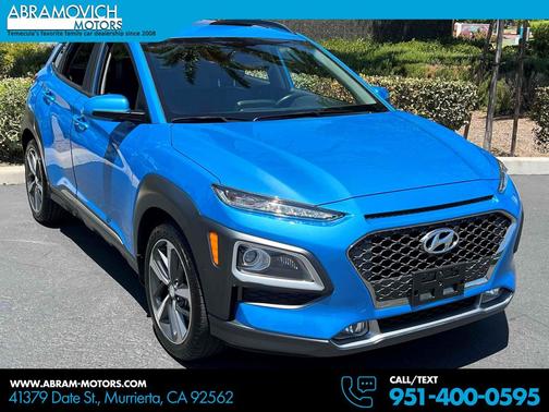 Surf Blue 2018 Hyundai KONA Limited