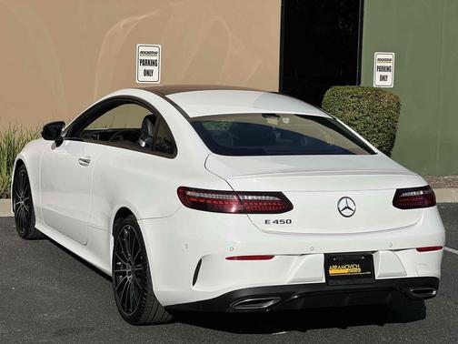 Polar White 2022 Mercedes-Benz E-Class RWD Coupe
