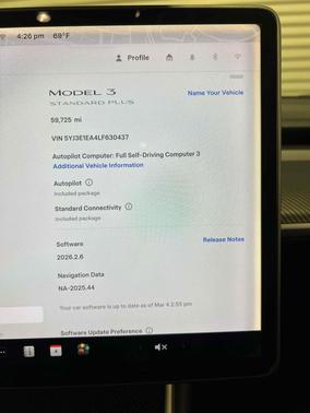 2020 Tesla Model 3 Standard Range Plus