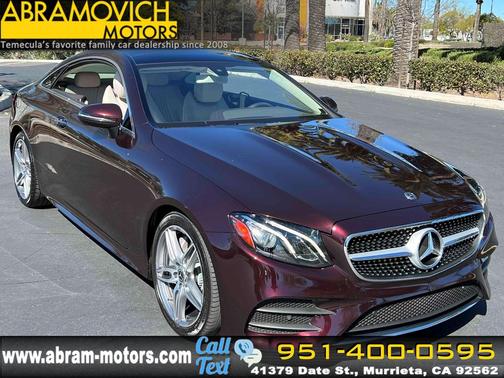 2019 Mercedes-Benz E-Class RWD Coupe