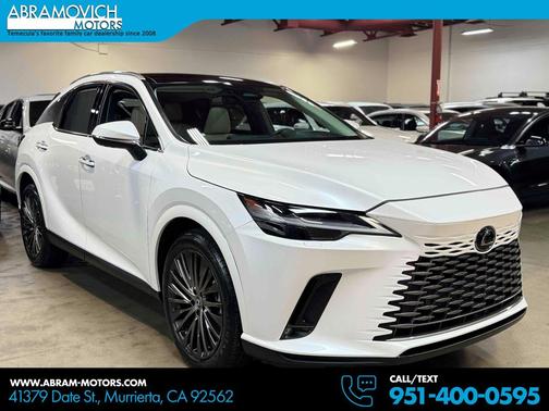 Eminent White Pearl 2023 Lexus RX 350h Luxury