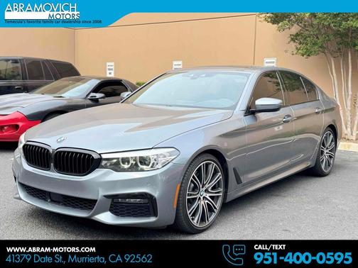Bluestone Metallic 2019 BMW 540 540i