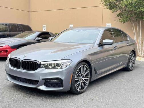 Bluestone Metallic 2019 BMW 540 540i