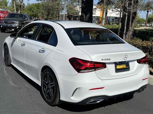 Digital White Metallic 2021 Mercedes-Benz A-Class Sedan