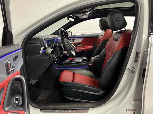 Digital White Metallic 2021 Mercedes-Benz A-Class Sedan