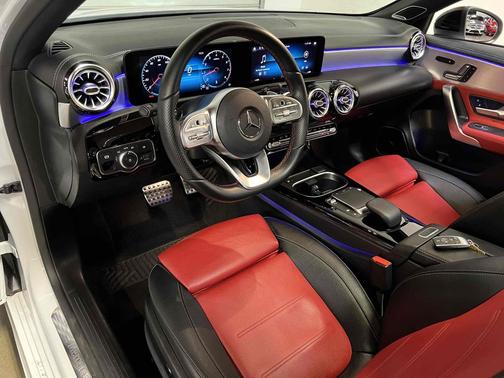 Digital White Metallic 2021 Mercedes-Benz A-Class Sedan