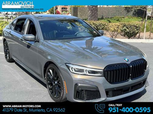 Dravit Grey Metallic 2022 BMW 740 i
