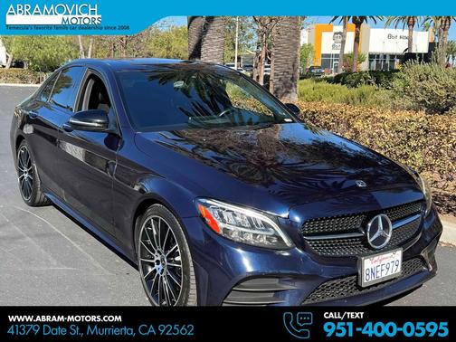 Brilliant Blue Metallic 2020 Mercedes-Benz C-Class Sedan