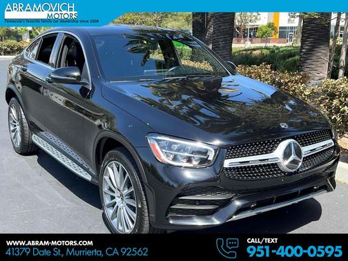 Black 2020 Mercedes-Benz GLC 300 4MATIC Coupe