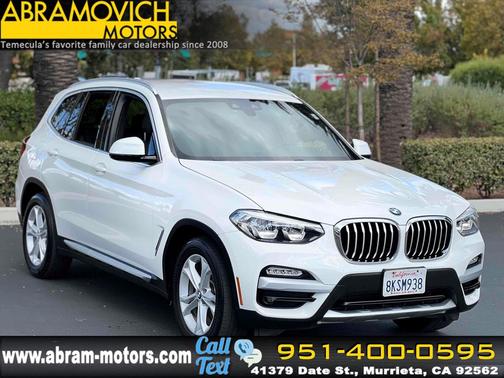 2019 BMW X3 sDrive30i