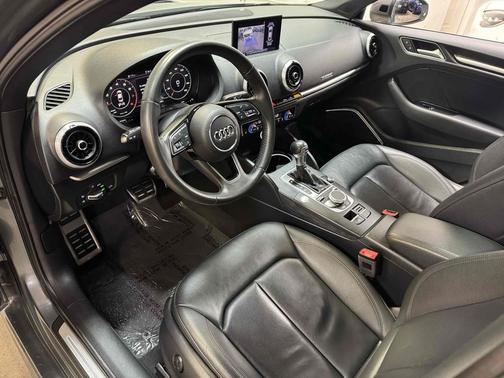 Monsoon Gray Metallic 2018 Audi A3 Premium