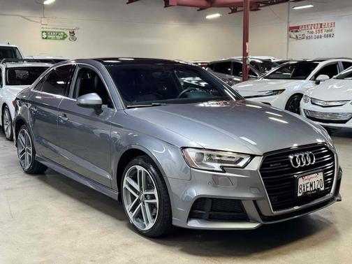 Monsoon Gray Metallic 2018 Audi A3 Premium