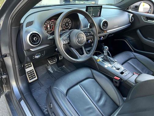 Monsoon Gray Metallic 2018 Audi A3 Premium