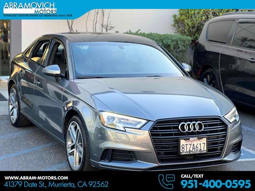 Monsoon Gray Metallic 2020 Audi A3 Premium