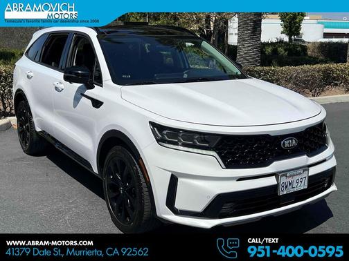 Glacial White Pearl 2021 Kia Sorento SX