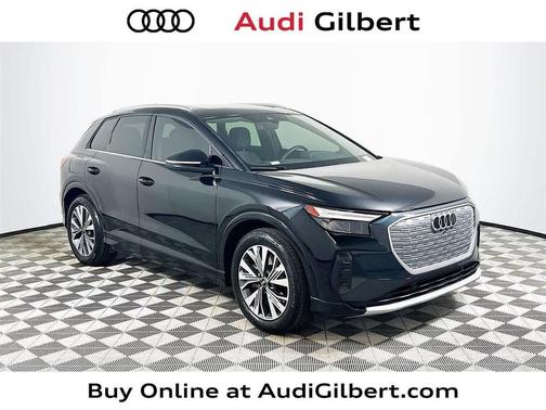 Mythos Black Metallic 2023 Audi Q4 e-tron Premium Plus 40 RWD