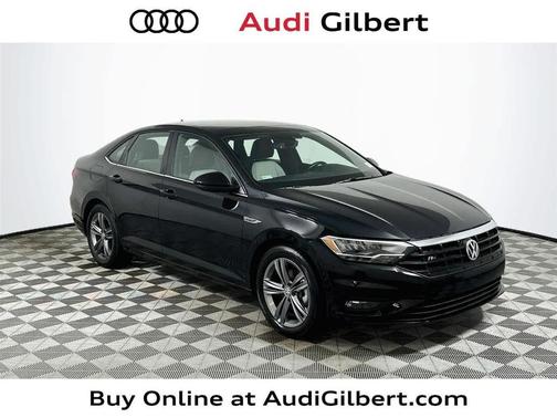 Deep Black Pearl 2021 Volkswagen Jetta 1.4T R-Line