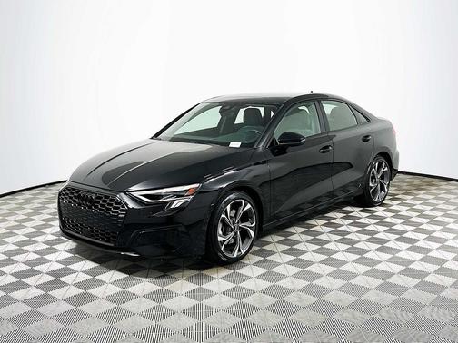 Brilliant Black 2023 Audi A3 Premium