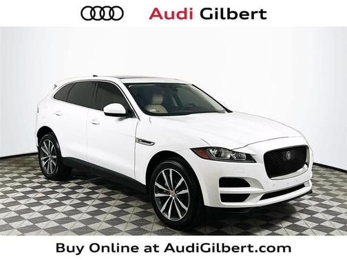 Valloire White Pearl Gloss 2020 Jaguar F-PACE Prestige P250 AWD Automatic