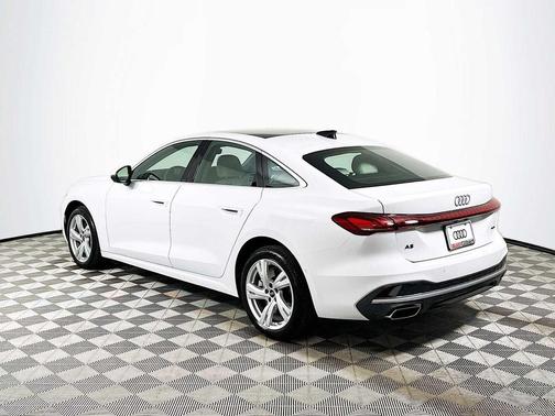 Glacier White Metallic 2025 Audi A5 Premium TFSI quattro S tronic