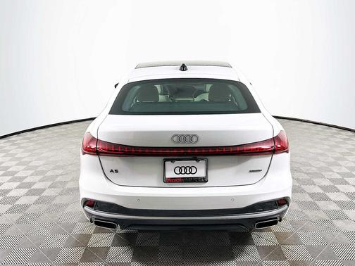 Glacier White Metallic 2025 Audi A5 Premium TFSI quattro S tronic