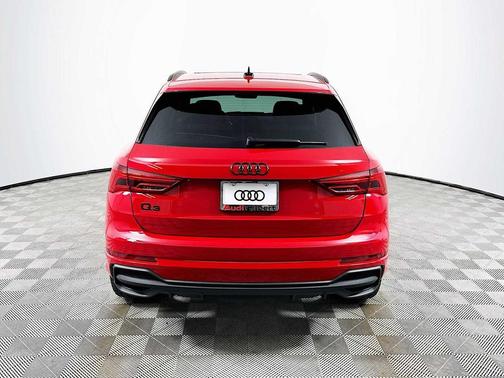 Progressive Red Metallic 2025 Audi Q3 45 S line Premium Plus