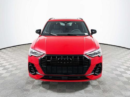 Progressive Red Metallic 2025 Audi Q3 45 S line Premium Plus